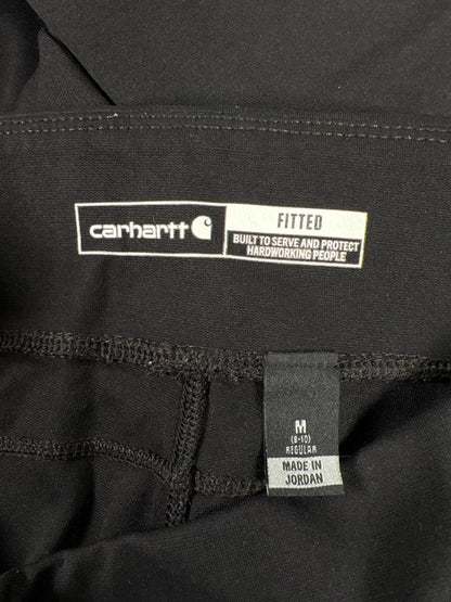 Carhartt Women’s Black Fitted Work Leggings Pants - M image 3