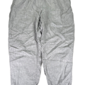 J Jill PureJill Women's Gray Linen Elements Pull On Ankle Pants - 3X Plus