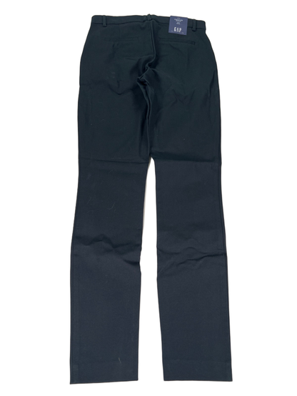 Gap Women's Black Mid Rise Stretch Signature Skinny Dress Pants - 6 Tall image 2