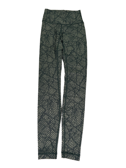 Lululemon Women's Green Wunder Under Luxtreme High Rise Tight Leggings - 2