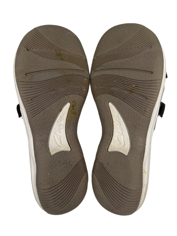 Clarks Cloudsteppers Women's Pewter/Gray Double Strap Sandals - 7 image 7