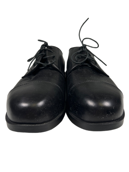 Drew Men's Black Leather Cambridge Oxford Lace Up Dress Shoes - 12 image 2
