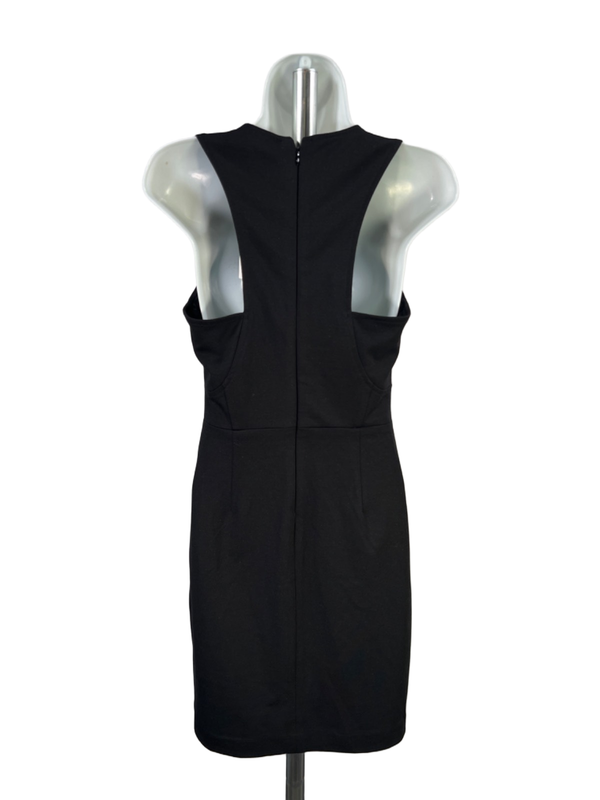 Banana Republic Women's Black Sleeveless Lined V-Neck Sheath Dress - 4 image 2