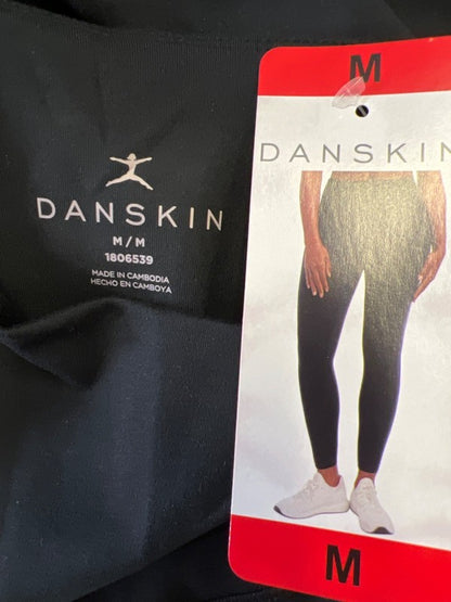 Danskin Women's Black Brushed Pull On High Rise Athletic Legging Pants - M image 3