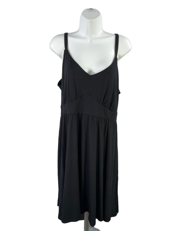 Torrid Women's Black Criss Cross Back Sleeveless Mini Dress - Plus 3