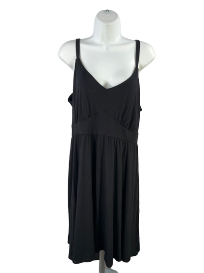 Torrid Women's Black Criss Cross Back Sleeveless Mini Dress - Plus 3