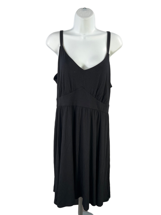 Torrid Women's Black Criss Cross Back Sleeveless Mini Dress - Plus 3