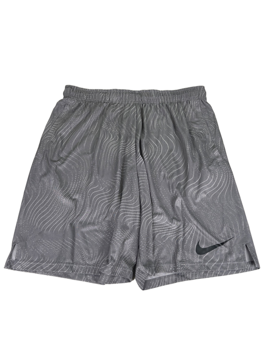Nike Men's Gray Printed Dri-Fit Athletic Shorts - XXL