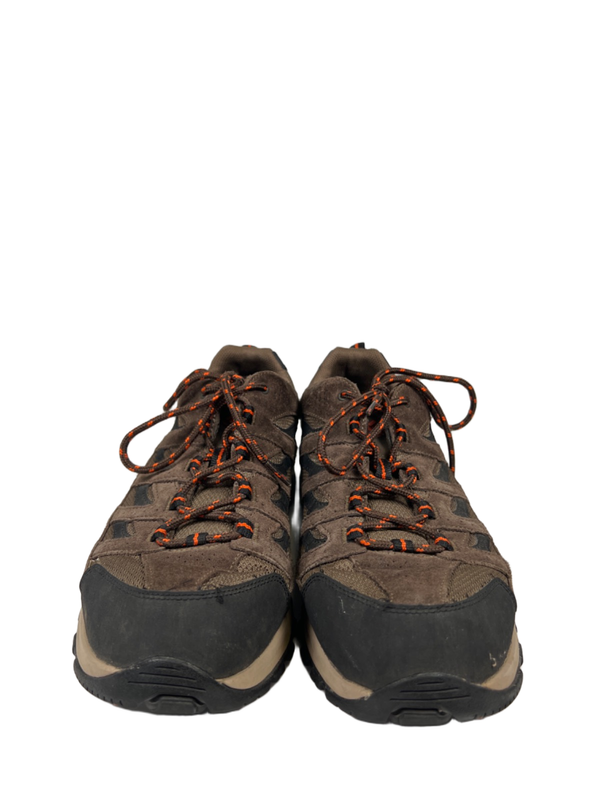 Columbia Men's Brown/Green Crestwood Waterproof Lace Up Hiking Shoes - 12 image 2
