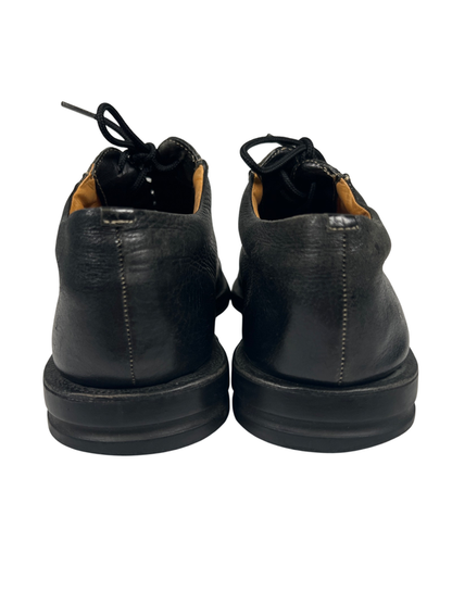 Sandro Men's Black Leather Comfort Walk Lace Up Sneakers - 10D image 4