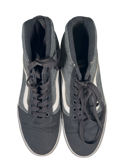 Vans Women's Gray Ward Hi-Top Lace Up Sneakers - 9.5 image 3