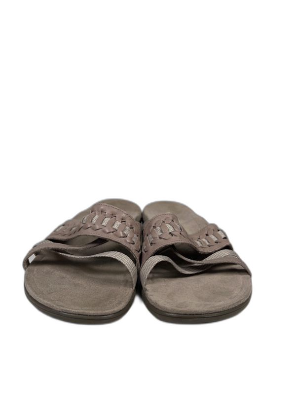 Merrell Women's Gray Moon Strappy Slide On Sandals - 8 image 2