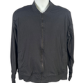Banana Republic Men's Black Luxury Touch Performance Full Zip Sweatshirt - XL