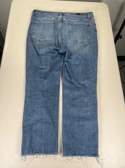 Kut From The Kloth Women's Medium Wash Ripped Distressed Button Fly Jeans - 12 image 2