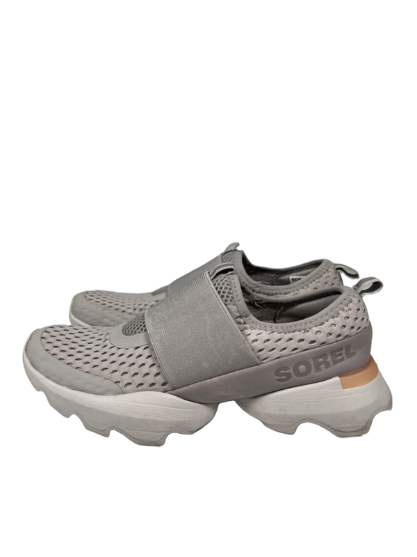 Sorel Women's Gray Kinetic Impact Strap Mesh Sneakers - 6 image 5