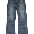 Guess Men's Dark Wash Rowland Fit Relaxed Straight Denim Jeans - 32x32
