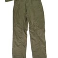 Chico's Women's Green Cuffed Ankle Straight Leg Pants - 1/US 8