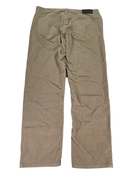 Michael Kors Men's Tan Corduroy Tailored Fit Pants - 34x30 image 2