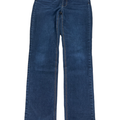 J Jill Denim Women's Dark Wash Straight Leg High Rise Jeans - 6
