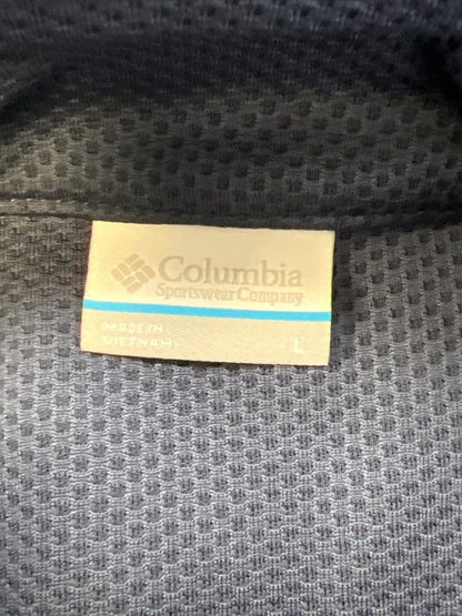 Columbia Women's Blue Long Sleeve Full Zip Athletic Jacket - L image 3