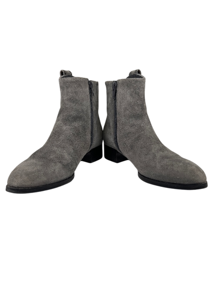 Vaneli Women's Gray Suede Side Zip Ankle Boots - 5 image 6