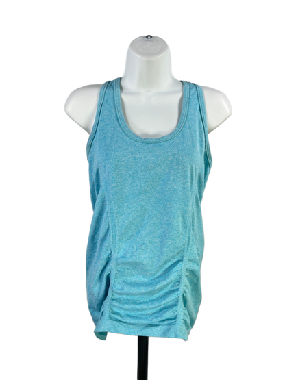Athleta Women's Blue Sleeveless Racerback Athletic Tank Top - M