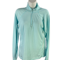 Patagonia Women’s Blue Capilene 1/4 Zip Long Sleeve Base Layer Shirt - L