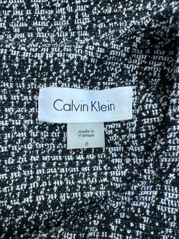 Calvin Klein Women’s Black/White 3/4 Bell Sleeve Sweater Dress - 6 image 3