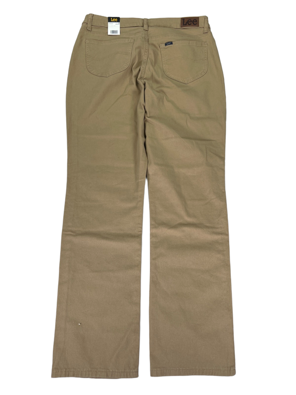 Lee Women's Brown Legendary Mid Rise Straight Leg Pants - 12 image 2
