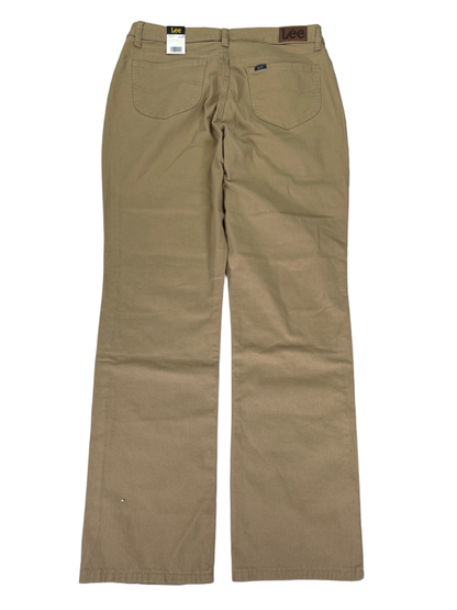 Lee Women's Brown Legendary Mid Rise Straight Leg Pants - 12 image 2