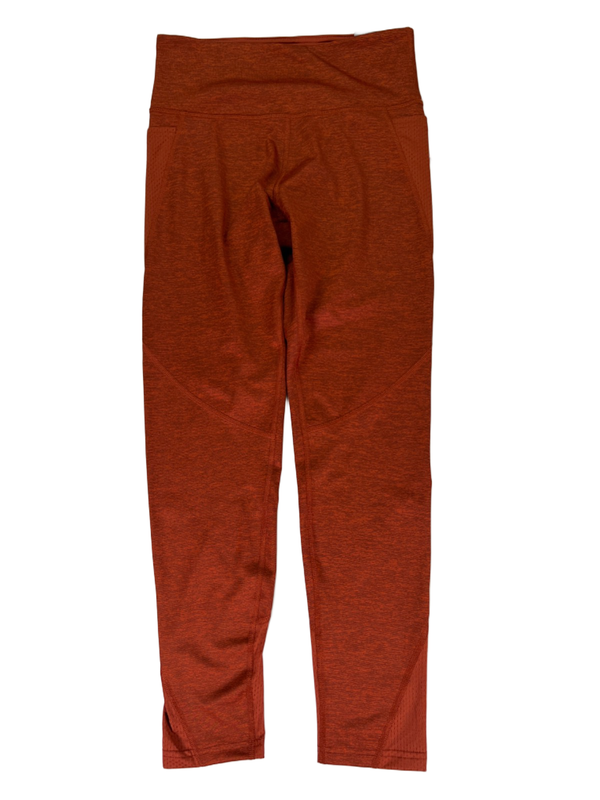 Tek Gear Women's Orange DryTek Pull On High Rise Athletic Leggings - M