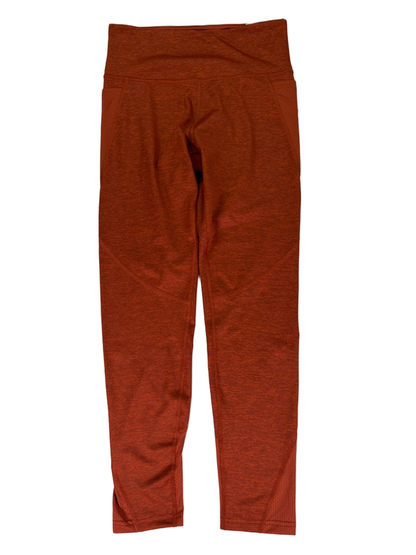 Tek Gear Women's Orange DryTek Pull On High Rise Athletic Leggings - M