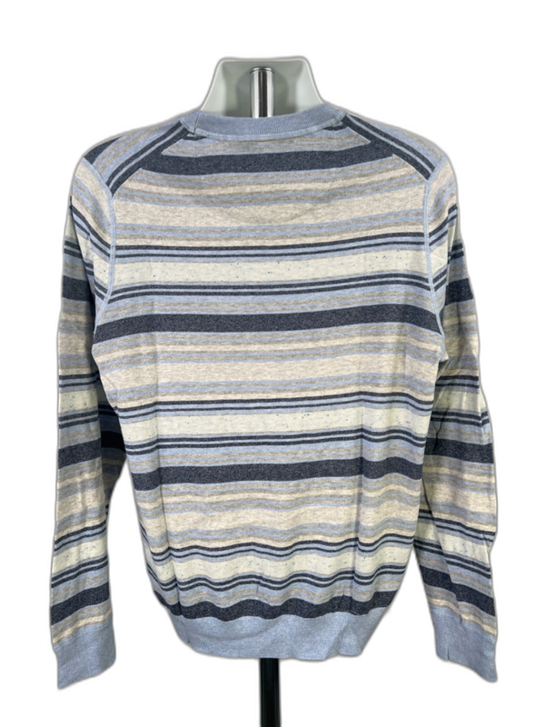 Joseph Abboud Men's Blue/Gray Striped Modern Fit Shirt - XL image 2