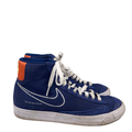 Nike Men's Blue Blazer Mid 77 Vintage Lace Up High Top Sneakers - 10