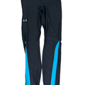 Under Armour Women's Black/Blue Heatgear Compression Pull On Leggings - L