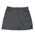 Eddie Bauer Women's Gray Lined Acitve Skort - 8