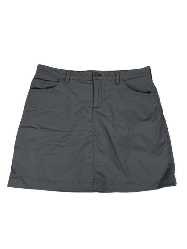 Eddie Bauer Women's Gray Lined Acitve Skort - 8