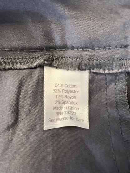 Croft & Barrow Women's Gray Effortless Stretch Straight Mid Rise Pants - 10 image 4