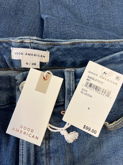 Good American Women's Medium Wash Ultimate Skinny Stretch Jeans - 6/28 image 3