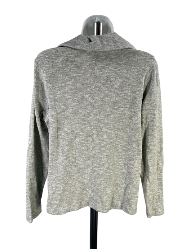 Pure J.Jill Women's Blue Long Sleeve Henley Pullover Sweater - S image 2