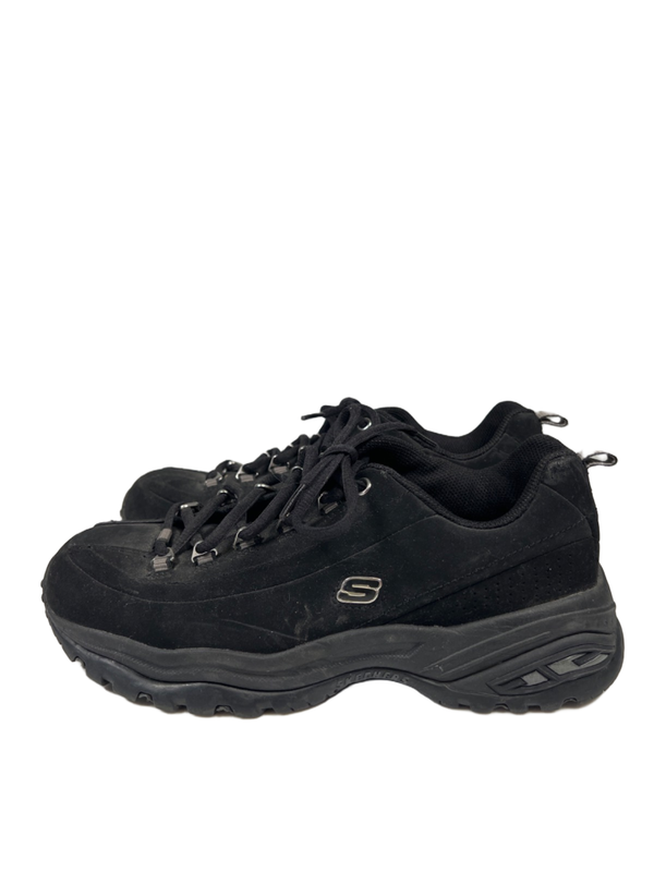 Skechers Women's Black Premium Sport Lace Up Athletic Sneakers - 8.5 image 5