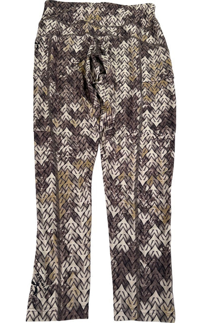 VOG Women’s Brown/Gray The Dash Baselayer Cropped Leggings - S image 3