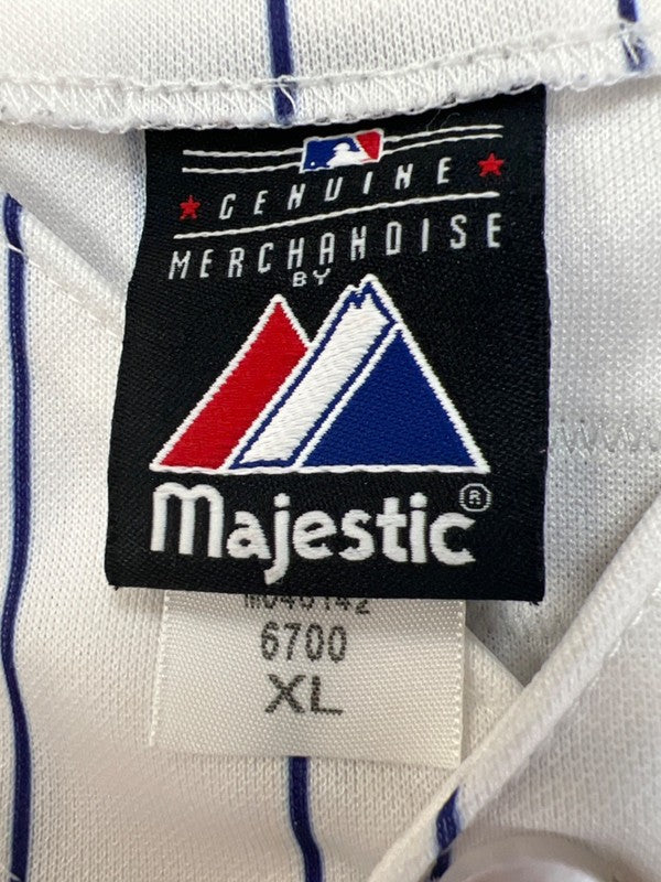 Majestic Men's White MLB Colorado Rockies Ubaldo Jimenez Baseball Jersey - XL image 3