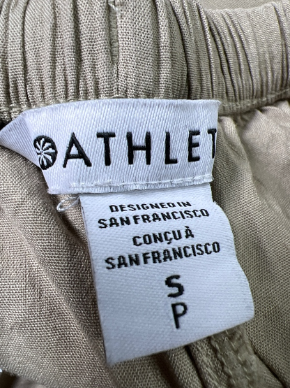 Athleta Women's Beige Paradise Bermuda Mid Rise Shorts - S image 3