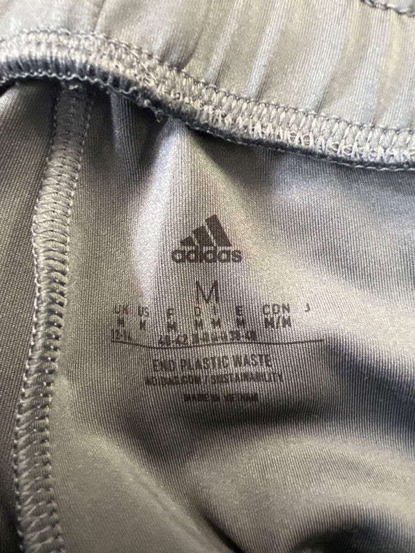 Adidas Women's Gray/Purple Striped Aeroready Athletic Jogger Pants - M image 3