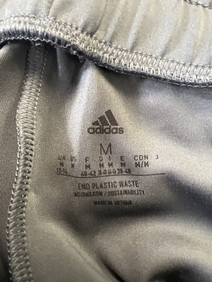 Adidas Women's Gray/Purple Striped Aeroready Athletic Jogger Pants - M image 3