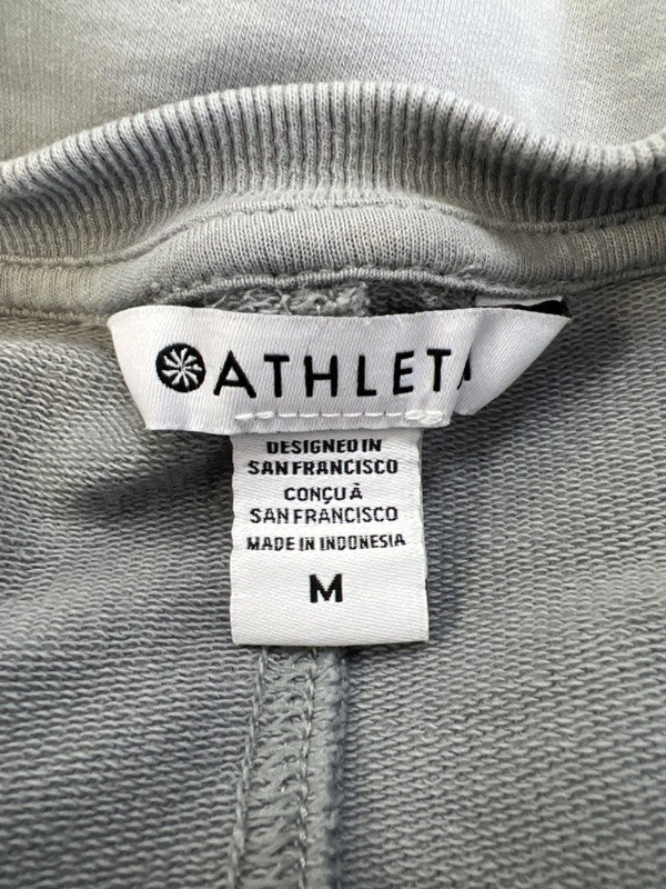 Athleta Women's Gray Pullover Crewneck Athletic Sweatshirt - M image 3