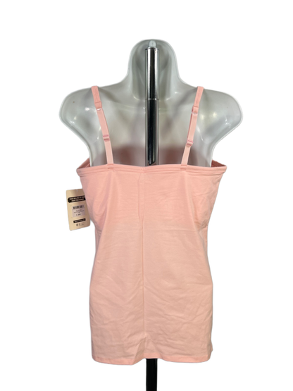 Duluth Trading Women's Pink No-Yank Wireless Built In Bra Cami Shirt - M image 2