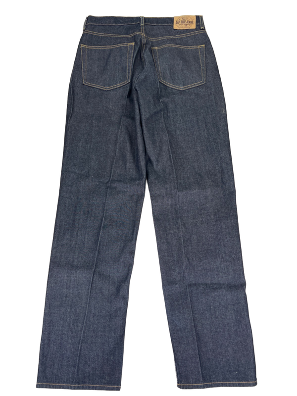 Gap Men's Dark Wash Relaxed Fit Cotton Denim Jeans - 32x32 image 2