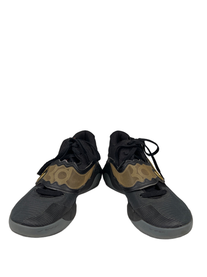 Nike Men's Black/Yellow Metallic KD Trey 5 X Lace Up Basketball Sneakers - 8 image 6